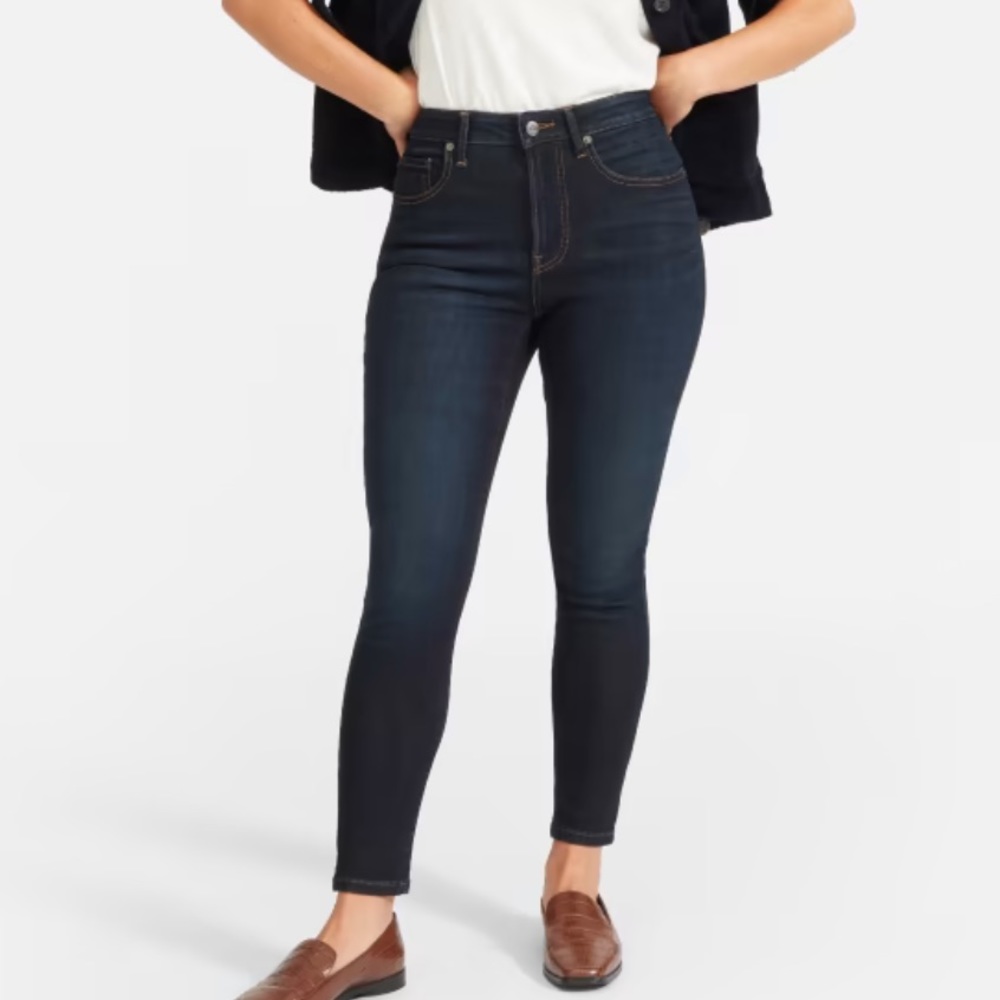 Everlane The Curvy Authentic Stretch High-Rise Skinny Jean
